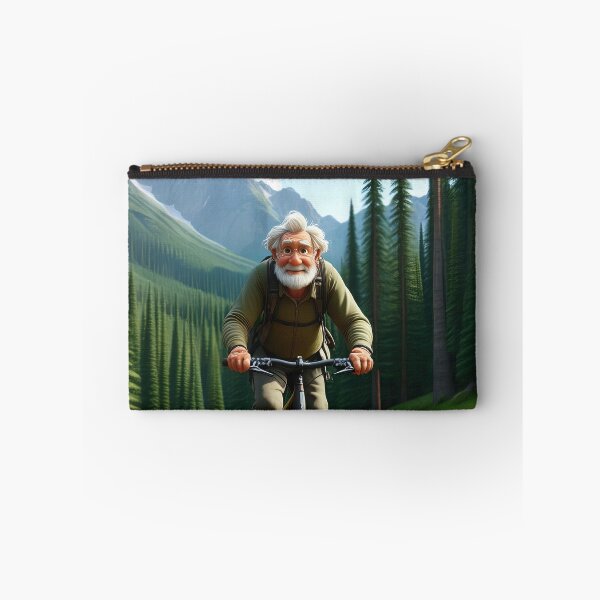 Item preview, Old Man riding a Mountain Bike designed and sold by Colin Bentham.