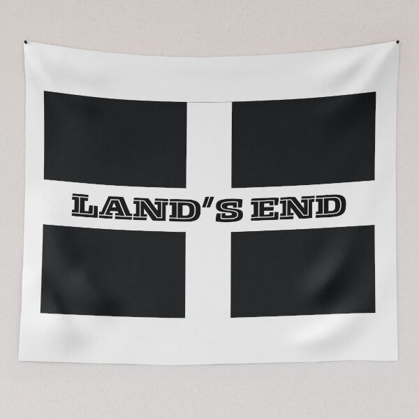 Item preview, Land's End on Cornish Flag designed and sold by S-and-W-4ever.