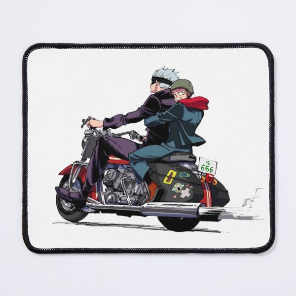 Item preview, Gojo & Geto Youth Motorcycle Art designed and sold by Snowdog-Art.