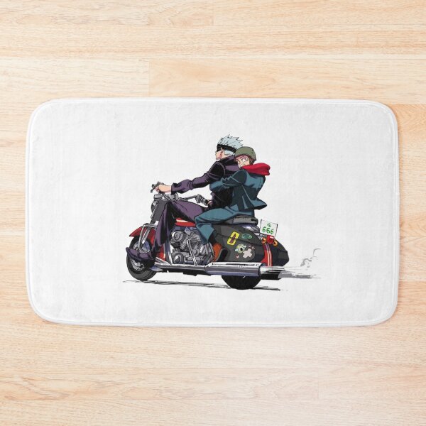 Item preview, Gojo & Geto Youth Motorcycle Art designed and sold by Snowdog-Art.