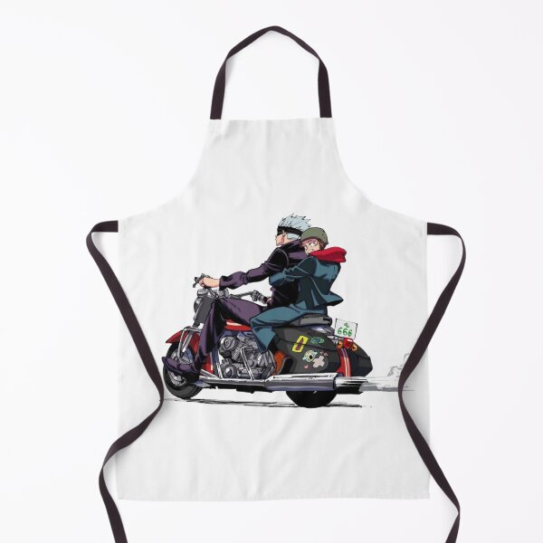 Item preview, Gojo & Geto Youth Motorcycle Art designed and sold by Snowdog-Art.
