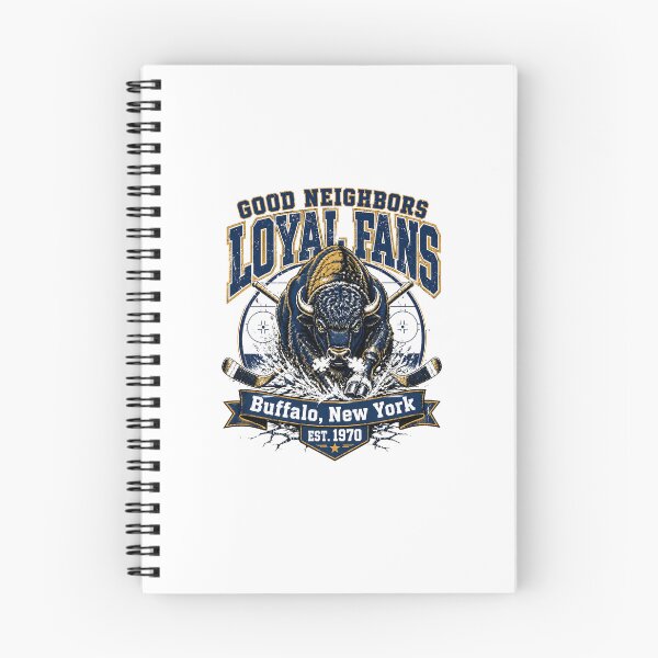 Item preview, Buffalo Hockey, Good Neighbors Loyal Fans, 716 Buffalo New York Hockey Fan designed and sold by MBSdesingArt.