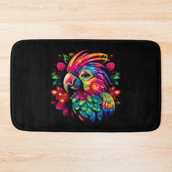 Item preview, Vibrant Magic Parrot – Colorful Bird Art designed and sold by DoraTora.