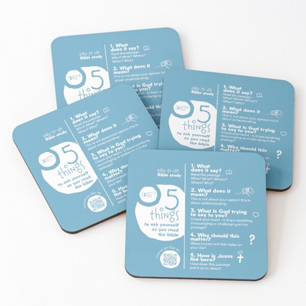 Item preview, Easy to Use bible study - 5 Things to ask designed and sold by blurbox.