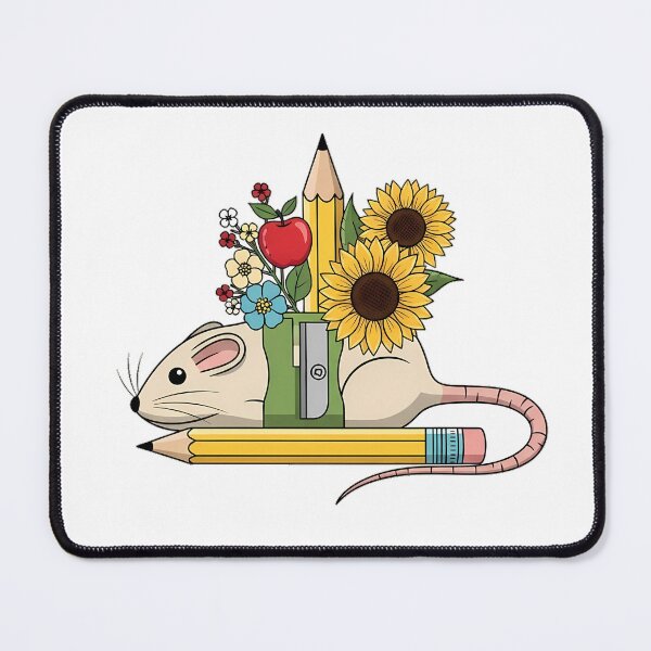Item preview, Sunflower Ribbon Mouse Pencil Sharpener Flower Cluster Gift designed and sold by pumsquare.