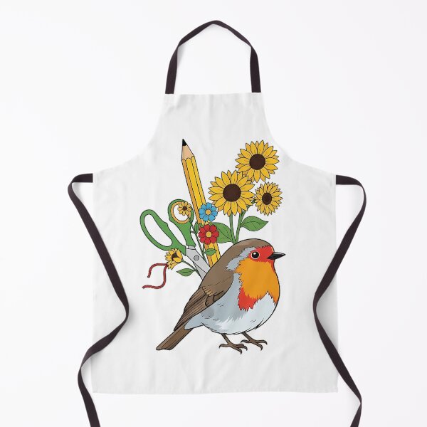 Item preview, Sunflower Ribbon Robin Scissor and Ribbon Craft Bundle Gift designed and sold by pumsquare.