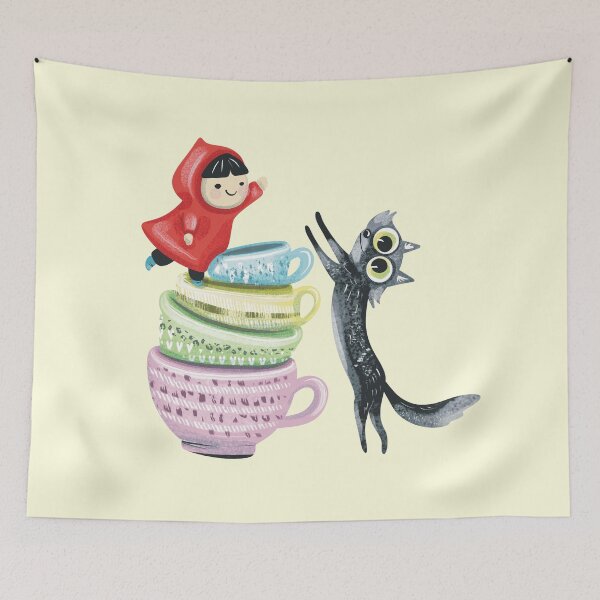 Item preview, Little Red Riding Hood Cups designed and sold by IvysCreativityHouse.
