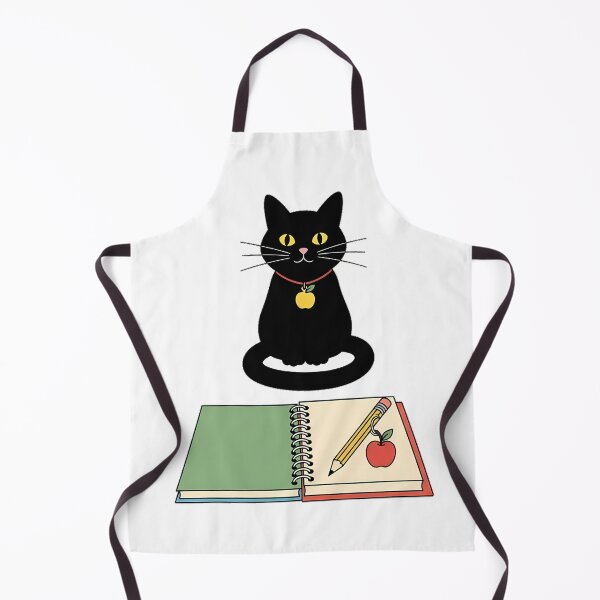 Item preview, Black Cat Apple Charm Blank Lesson Planner Gift designed and sold by pumsquare.