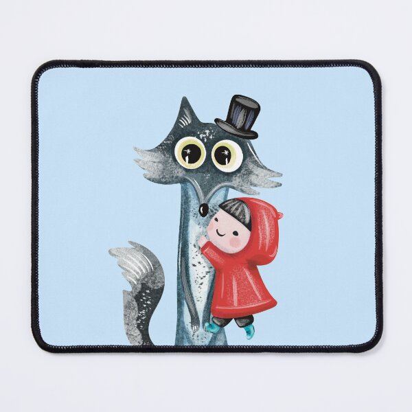 Item preview, Red Riding Hood Hugging a Wolf designed and sold by IvysCreativityHouse.