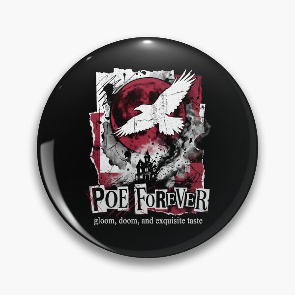 Item preview, Poe Forever Gloom Doom and Exquisite Taste Gothic Design designed and sold by Fenay Designs.