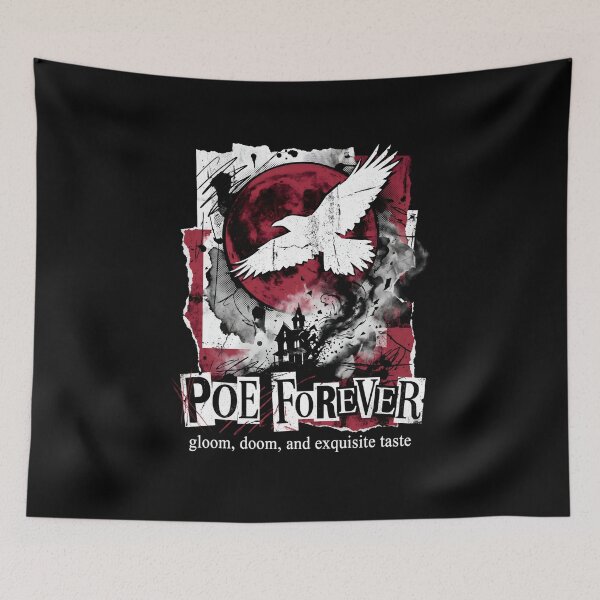 Item preview, Poe Forever Gloom Doom and Exquisite Taste Gothic Design designed and sold by Fenay Designs.