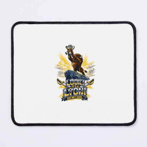 Item preview, Look! A Lyon!  Buffalo Hockey designed and sold by MBSdesingArt.