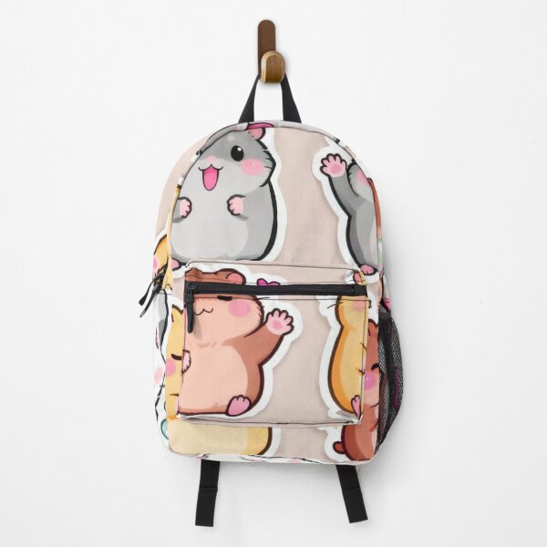 Item preview, Adorable Kawaii Hamster Sticker Pack with Cute Expressions designed and sold by LYAN-STORE.