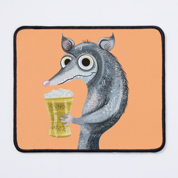 Item preview, Possum Drinking Beer designed and sold by IvysCreativityHouse.