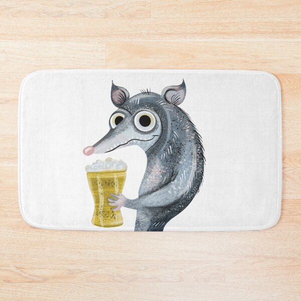 Item preview, Possum Drinking Beer designed and sold by IvysCreativityHouse.