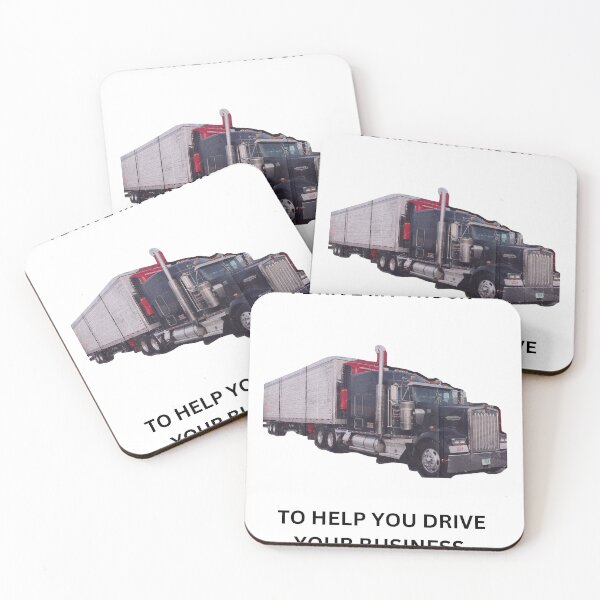 Item preview, I Drive My Truck So You Can Drive Your Business - Trucker Pride designed and sold by LindsayAndre.
