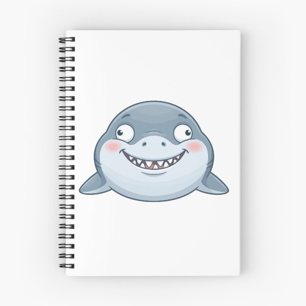 Item preview, Front Facing Derp Funny Great White Shark designed and sold by Petzzz.