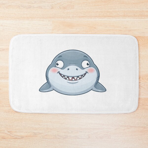 Item preview, Front Facing Derp Funny Great White Shark designed and sold by Petzzz.