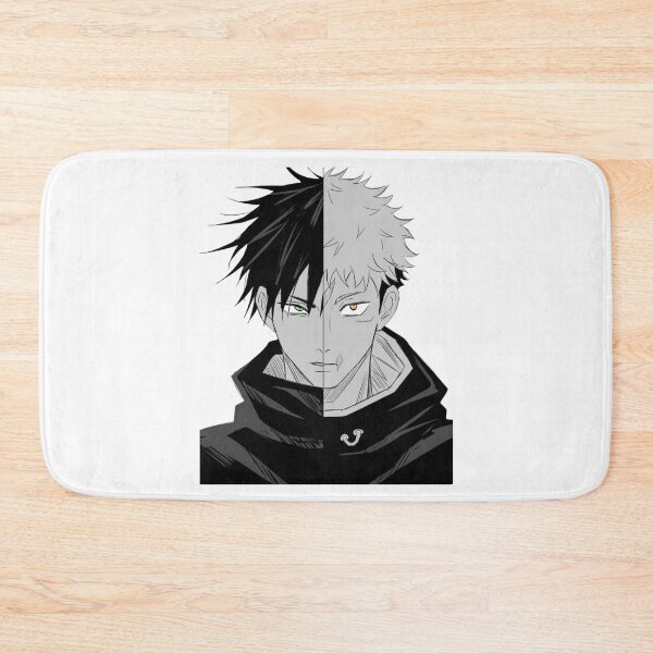 Item preview, Megumi & Itadori Split Manga Face designed and sold by Snowdog-Art.