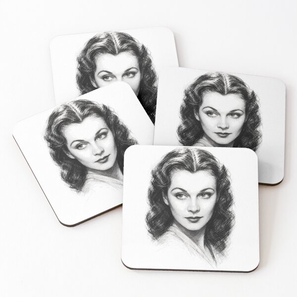 Item preview, Retro and Vintage Stars Vivien Leigh designed and sold by MarkColeImaging.