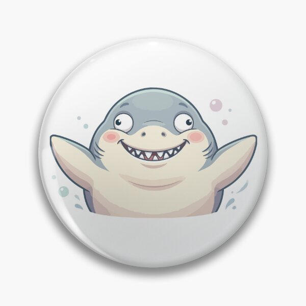 Item preview, Misunderstood Predator Cute Great White Shark designed and sold by Petzzz.