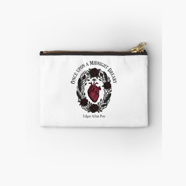 Item preview, Once Upon a Midnight Dreary Edgar Allan Poe Heart Roses designed and sold by Fenay Designs.