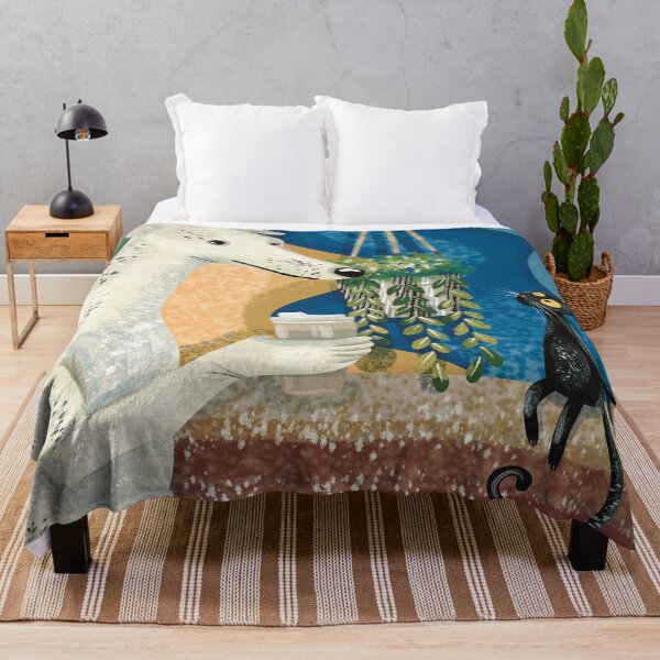 Item preview, Greyhound And Black Cat designed and sold by IvysCreativityHouse.