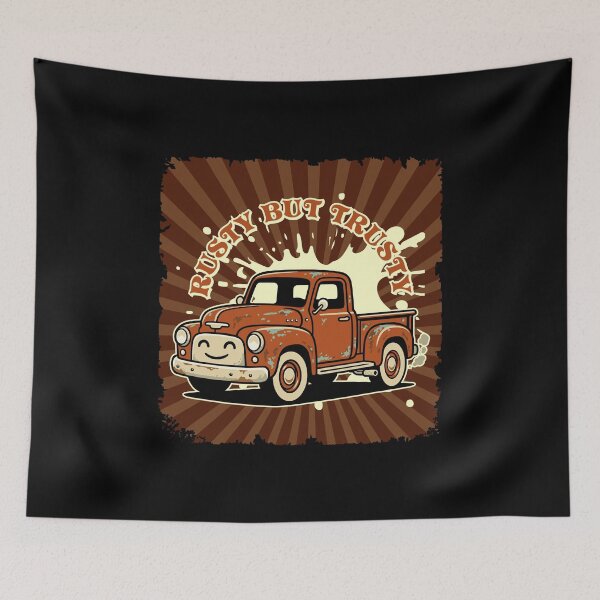 Item preview, Rusty But Trusty Vintage Truck designed and sold by RAS-77.