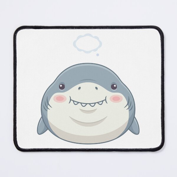 Item preview, Head Empty No Thoughts Derpy Great White Shark designed and sold by Petzzz.