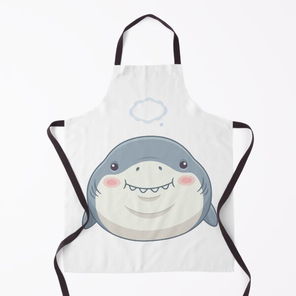 Item preview, Head Empty No Thoughts Derpy Great White Shark designed and sold by Petzzz.