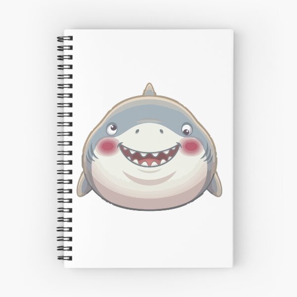 Item preview, Friend Shaped Funny Front Facing Great White Shark designed and sold by Petzzz.