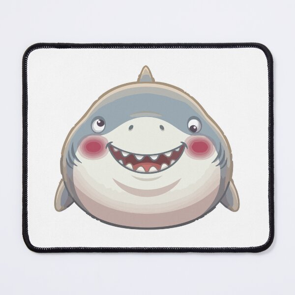 Item preview, Friend Shaped Funny Front Facing Great White Shark designed and sold by Petzzz.