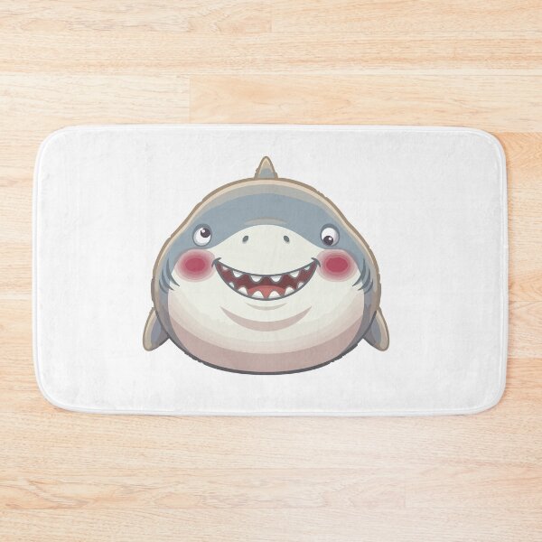 Item preview, Friend Shaped Funny Front Facing Great White Shark designed and sold by Petzzz.