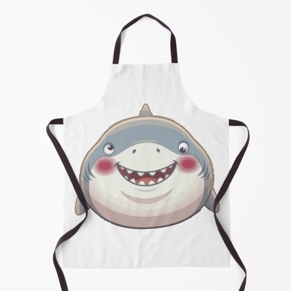 Item preview, Friend Shaped Funny Front Facing Great White Shark designed and sold by Petzzz.