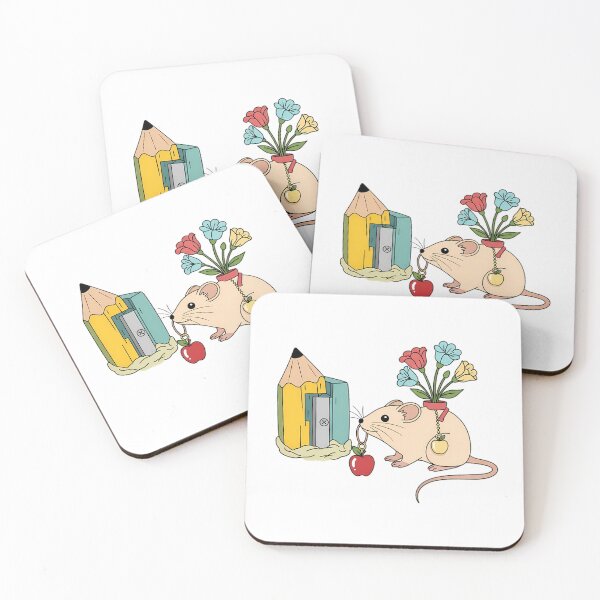 Item preview, Mouse Apple Charm Pencil Sharpener Flower Cluster Gift designed and sold by pumsquare.