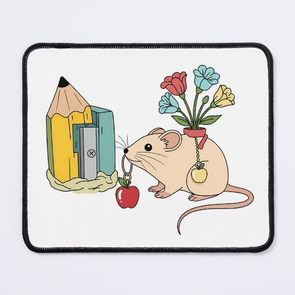 Item preview, Mouse Apple Charm Pencil Sharpener Flower Cluster Gift designed and sold by pumsquare.