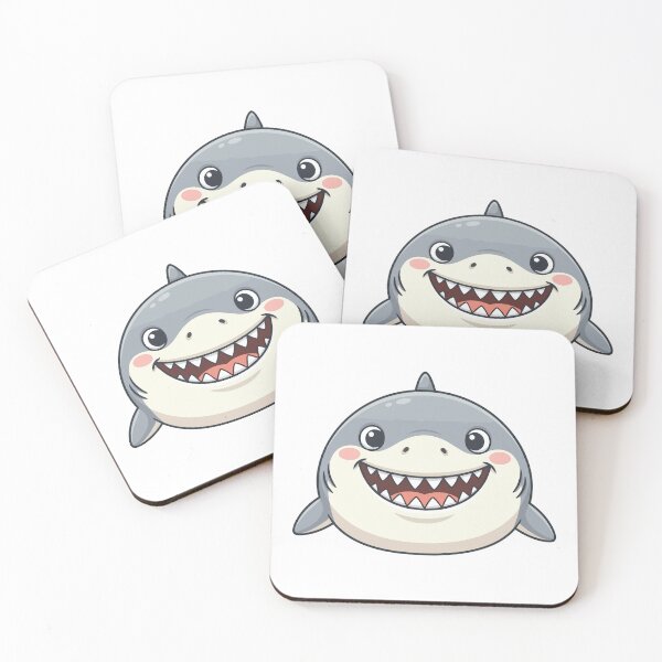 Item preview, Just Happy To Be Here Derp Great White Shark designed and sold by Petzzz.
