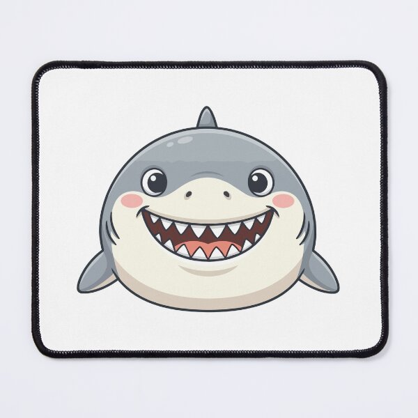 Item preview, Just Happy To Be Here Derp Great White Shark designed and sold by Petzzz.