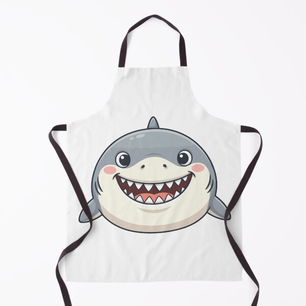 Item preview, Just Happy To Be Here Derp Great White Shark designed and sold by Petzzz.