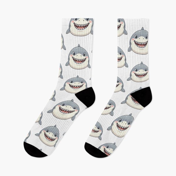 Item preview, Just Happy To Be Here Derp Great White Shark designed and sold by Petzzz.