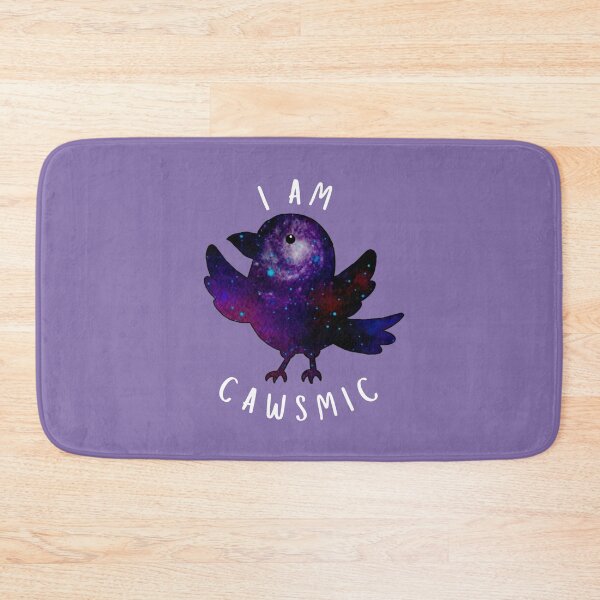 Item preview, I Am Cawsmic Funny Cute Galaxy Crow designed and sold by glowvim.