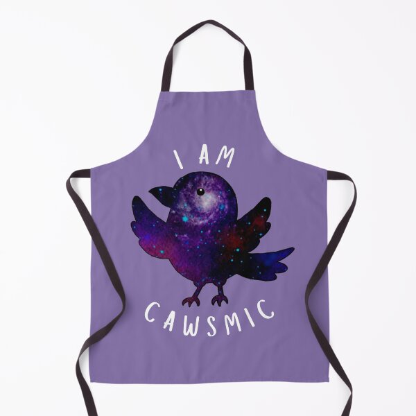 Item preview, I Am Cawsmic Funny Cute Galaxy Crow designed and sold by glowvim.