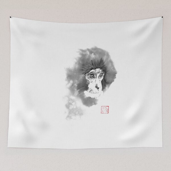 Item preview, fluffy monkey designed and sold by pechane.