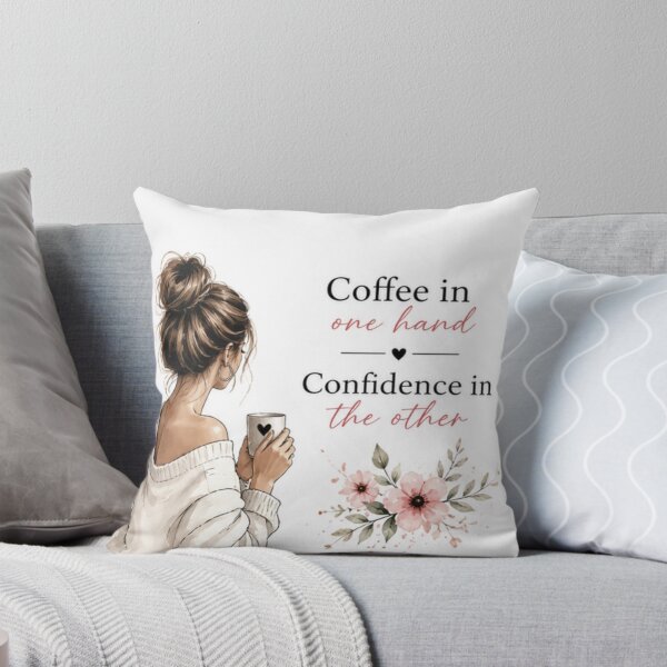 Item preview, Coffee and Confidence designed and sold by fadeinkstudio.