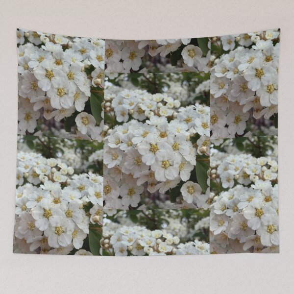 Item preview, Tiny White Flowers  designed and sold by Betsy Phillips.
