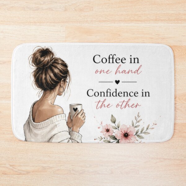 Item preview, Coffee and Confidence designed and sold by fadeinkstudio.