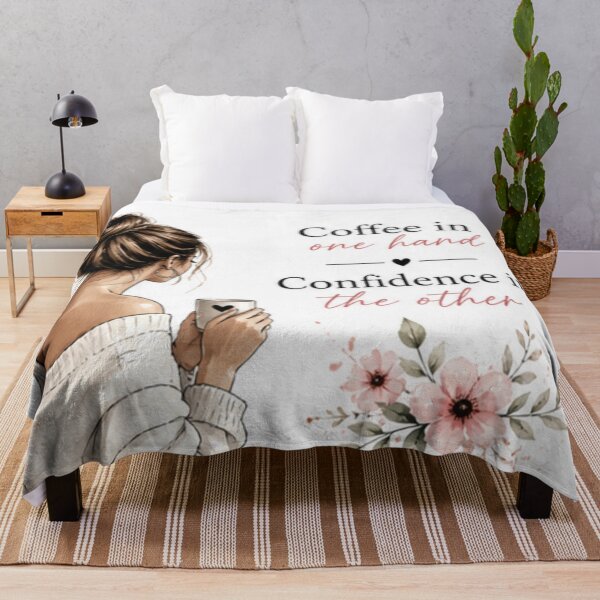 Item preview, Coffee and Confidence designed and sold by fadeinkstudio.