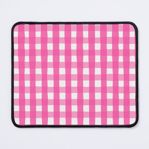 Item preview, plaid zigzagged repeat pattern in pink designed and sold by Dinasworld.