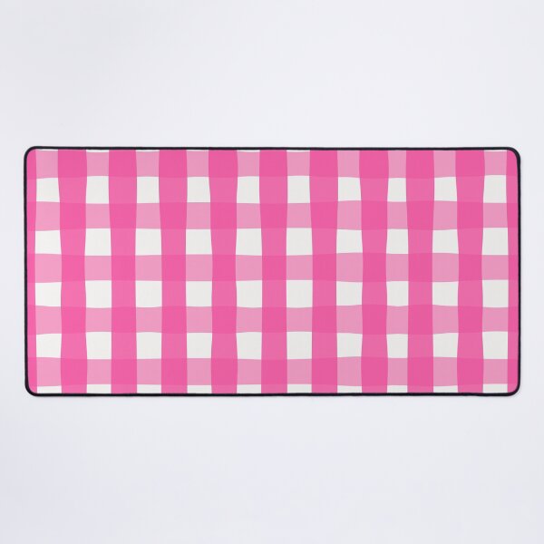 Item preview, plaid zigzagged repeat pattern in pink designed and sold by Dinasworld.