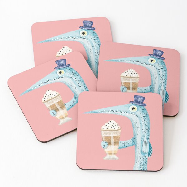 Item preview, Swordfish With a Chocolate Drink designed and sold by IvysCreativityHouse.